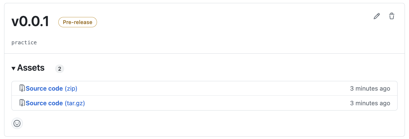 [Github 릴리즈 생성]